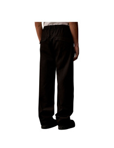 Pantalon Metropolis Series HyST Boxy Noir C.P Company présenté porté de face｜Boutique Homme Toulouse 2