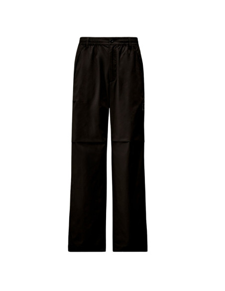 Pantalon Metropolis Series HyST Boxy Noir C.P Company présenté de face｜Boutique Homme Toulouse