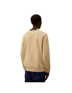 Sweatshirt Coton Diagonal Frozen Dew Homme C.P Company présenté porté de face｜Boutique Homme Toulouse 2