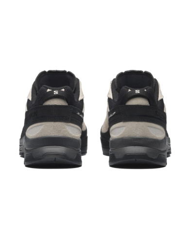 Sneaker X-ALP LEATHER Noir / Vanilla Ice Homme Salomon présentée de dos｜Magasin Homme Toulouse