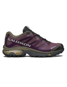 Sneakers XT-4 OG GTX Maroon Banner / Winter Bloom Homme Salomon présentées portées de face｜Magasin Homme Toulouse