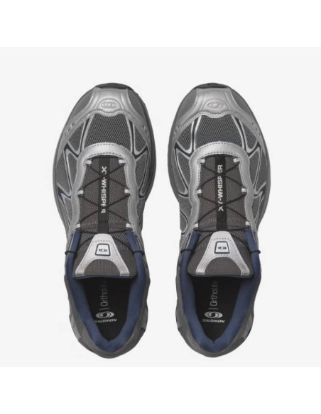 Sneaker XT-WHISPER Clrock / Ftw Silver / Spell Homme Salomon présentée portée de haut｜Magasin Homme Toulouse