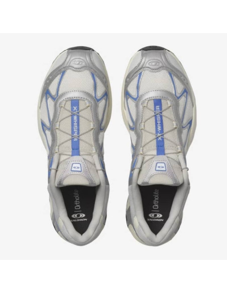 Sneaker XT-Whisper Vanille / FTW Silver / Persi Homme Salomon présentée portée de haut｜Magasin Homme Toulouse