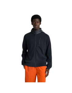 Cardigan Bargancy Bleu Encre Homme Parajumpers présenté porté de face｜Boutique Homme Toulouse