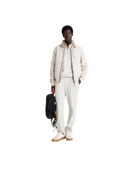 Sweat Hybride Elliot Pelican Homme Parajumpers présenté porté de face｜Boutique Homme Toulouse