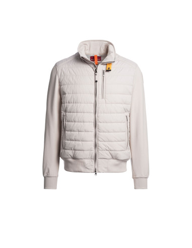 Sweat Hybride Elliot Pelican Homme Parajumpers présenté de face｜Boutique Homme Toulouse