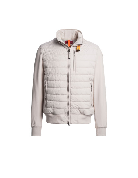 Sweat Hybride Elliot Pelican Homme Parajumpers présenté de face｜Boutique Homme Toulouse