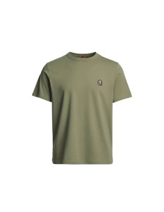T-Shirt Elio Khaki Homme Parajumpers présenté porté de face｜Boutique Homme Toulouse