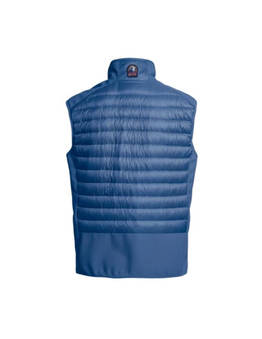Gilet Hybride Zavier True Blue Homme Parajumpers présenté porté de dos｜Boutique Homme Toulouse