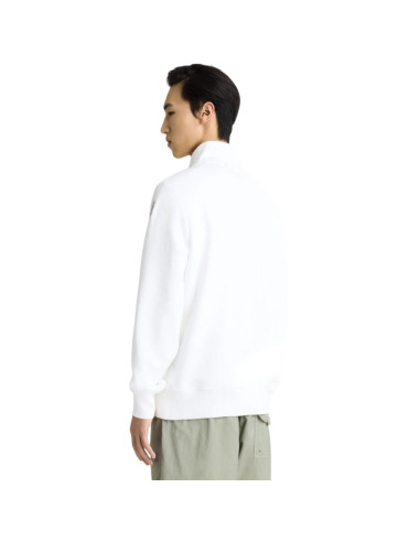 Polaire Demi-Zip Broak Peak Blanche Homme Parajumpers présenté porté de dos｜Boutique Homme Toulouse