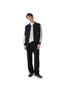 Jogger En Maille De Viscose Bleu Homme Autry présentée portée de face｜Magasin Homme Toulouse