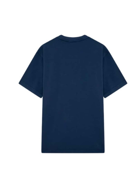 T-Shirt En Coton Avec Logo En Nuance Bleu Homme Autry présenté porté de dos｜Boutique Homme Toulouse