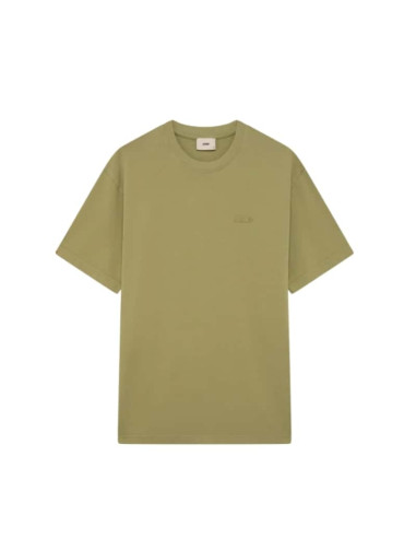 T-Shirt en Coton avec Logo en Nuance Vert Homme Autry présenté de face｜Boutique Homme Toulouse