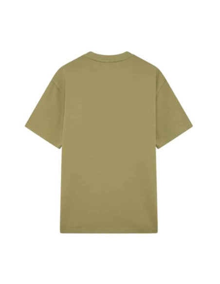 T-Shirt en Coton avec Logo en Nuance Vert Homme Autry présenté de dos｜Boutique Homme Toulouse