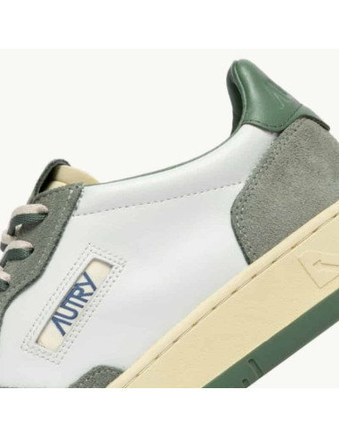 Baskets Medalist Low Military et Sea Spay Homme Autry présentées zoomées｜Magasin Homme Toulouse