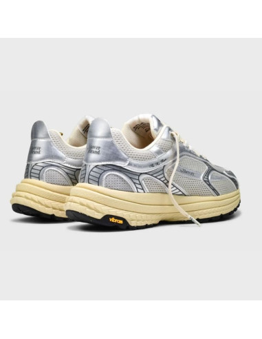 Sneakers The Re-Run Vibram Silver Homme The Mercer Brand présentées portées de dos｜Magasin Homme Toulouse