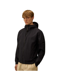 Shell-R Hooded Lens Jacket Total Eclipse Homme C.P Company présentée portée de face｜Magasin Homme Toulouse