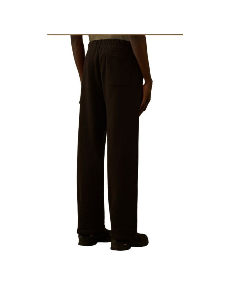 Jogging Cargo Diagonal Raised Noir Homme C.P Company présenté porté de dos｜Boutique Homme Toulouse