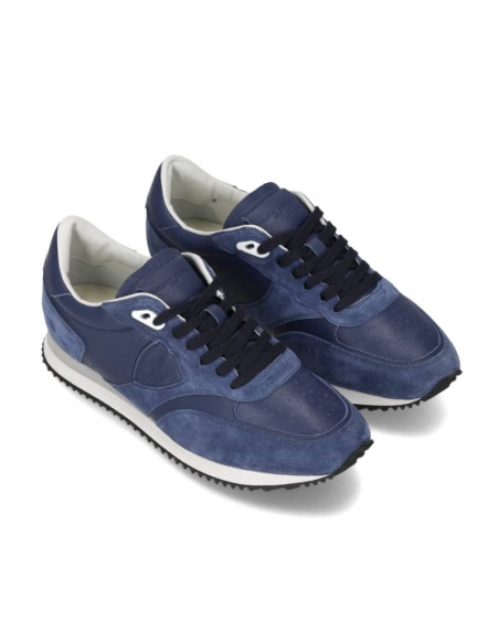 Baskets Blville Bluette Homme Philippe Model présentée de face｜Magasin Homme Toulouse