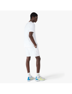 Short de Survêtement Innocence Triangle Blanc Homme Casablanca présenté porté de face｜Boutique Homme Toulouse 2