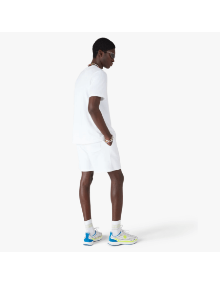 Short de Survêtement Innocence Triangle Blanc Homme Casablanca présenté porté de dos｜Boutique Homme Toulouse