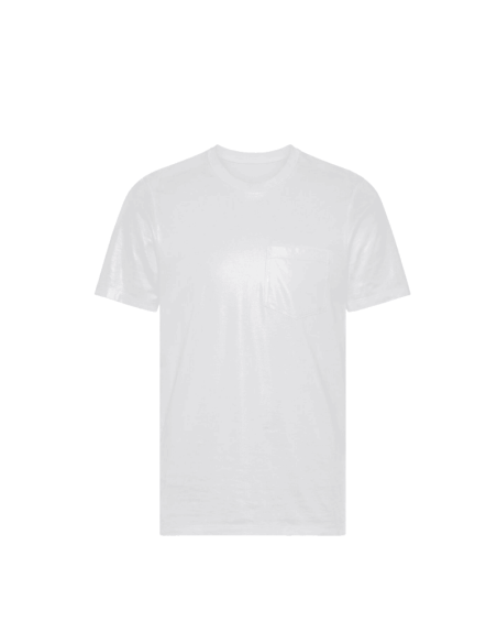 T-Shirt En Jersey De Coton Blanc Homme Margiela présenté de face｜Boutique Homme Toulouse