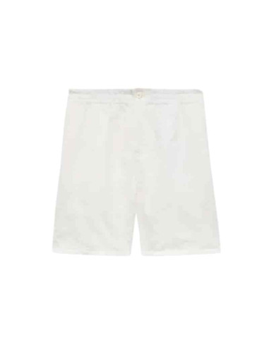 Short Kenzo Tiger Jacquard De Coton Off White Homme Kenzo présenté porté de face｜Boutique Homme Toulouse