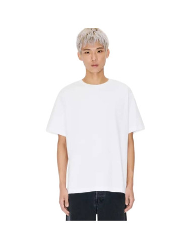 T-Shirt Oversize Brodé Boke Flower 2.0 Blanc Homme Kenzo présenté porté de face｜Boutique Homme Toulouse