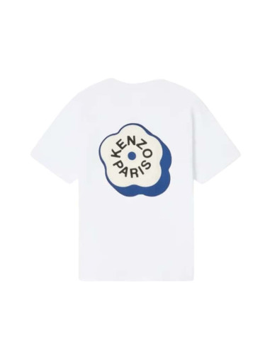 T-Shirt Oversize Brodé Boke Flower 2.0 Blanc Homme Kenzo présenté de face｜Boutique Homme Toulouse