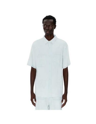 Chemise À Manches Courtes Brodée 'Kenzo Cartoon' Homme Kenzo présentée portée de face｜Magasin Homme Toulouse