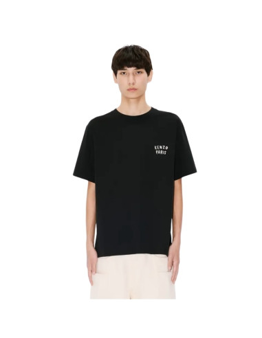 T-shirt Oversize 'KENZO Boke Heart' Noir Homme Kenzo présenté porté de face｜Boutique Homme Toulouse