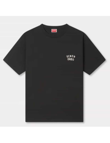 T-shirt Oversize 'KENZO Boke Heart' Noir Homme Kenzo présenté de face｜Boutique Homme Toulouse