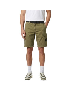 Stone Island - Short Cargo Organic Coton Stretch Twill...