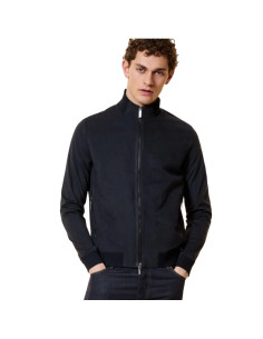 Veste Nabucco Blue Black Homme RRD présentée portée de face｜Magasin Homme Toulouse