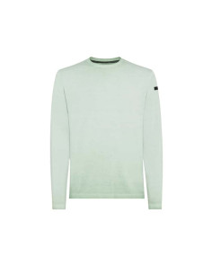 Pull-Over Ice En Maille Ronde Vert Homme RRD présenté porté de face｜Boutique Homme Toulouse