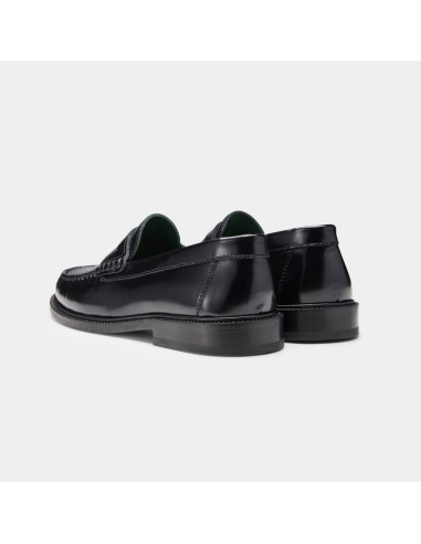 Mocassin Yardee Loafer Noir Homme Vinny's présenté porté de dos｜Boutique Homme Toulouse
