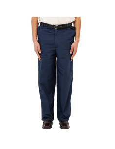 Le Pantalon Kamakura Bleu Marine Homme Last Call For présenté porté de face｜Boutique Homme Toulouse