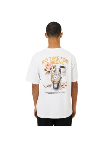 T-shirt "No Time For A Break" Blanc Homme Last Call For présenté porté de dos|Boutique Homme Toulouse T-shirt "No Time For A Break" Blanc Homme Last Call For présenté porté de dos|Boutique Homme Toulouse