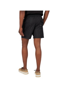 Maillot De Bain Portofino Avec Imprimé Sharks Waves Noir Homme Paul&Shark présenté porté de face｜Boutique Homme Toulouse 2