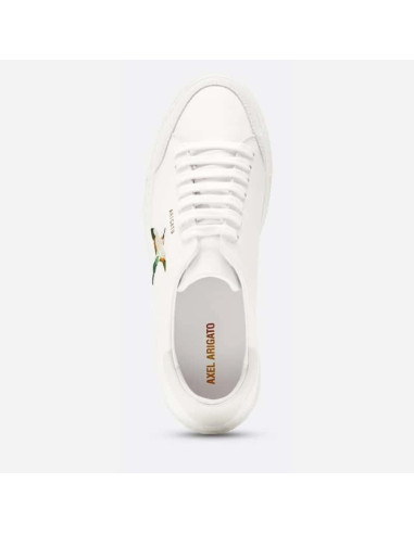 Sneakers Clean 90 B Bird Beige/Blanc Homme Axel Arigato présentées portées de face|Magasin Homme Toulouse Sneakers Clean 90 B Bird Beige/Blanc Homme Axel Arigato présentées portées de face|Magasin Homme Toulouse