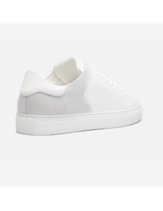 Sneakers Clean 90 Split Blanc/Off White Homme Axel Arigato présentées portées de face｜Magasin Homme Toulouse 2