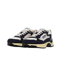 Sneaker Hyperway En Mesh Et En Daim Space Et Argent Autry, zoom sur le logo｜Magasin Homme Toulouse 2