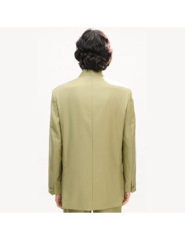 Veste De Costume Kimono Double Boutonnage Laine Vierge Kenzo présentée portée de dos｜Magasin Homme Toulouse