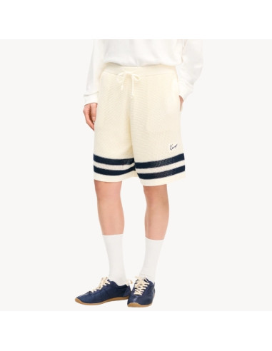 Short En Crochet Off White Homme Kenzo présenté porté de face|Boutique Homme Toulouse Short En Crochet Off White Homme Kenzo présenté porté de face|Boutique Homme Toulouse