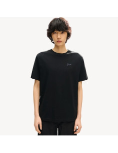 T-shirt Brodé 'KENZO Signature' En Coton Noir Homme Kenzo présenté porté de face｜Boutique Homme Toulouse