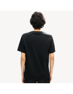 T-shirt Brodé 'KENZO Signature' En Coton Noir Homme Kenzo présenté porté de face｜Boutique Homme Toulouse 2