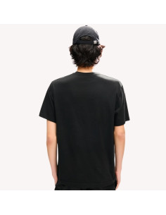 T-shirt Brodé 'KENZO Signature' En Coton Noir Homme Kenzo présenté porté de face｜Boutique Homme Toulouse 2