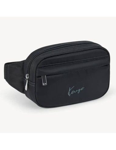 Sac Ceinture 'kenzo Signature' Noir Homme Kenzo présenté de face|Boutique Homme Toulouse Sac Ceinture 'kenzo Signature' Noir Homme Kenzo présenté de face|Boutique Homme Toulouse