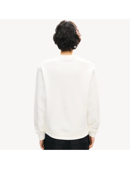 Sweatshirt Brodé En Coton Blanc Cassé Homme Kenzo présenté porté de dos｜Boutique Homme Toulouse