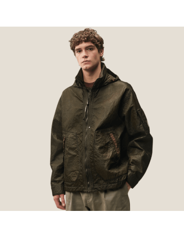 Veste Bi-Face Reversible Vert Homme C.P. Company présentée portée de face|Magasin Homme Toulouse Veste Bi-Face Reversible Vert Homme C.P. Company présentée portée de face|Magasin Homme Toulouse